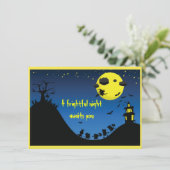 Een vriendelijke nacht - kaart (Staand voorkant)