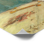 Een vriendelijke oproep, 1895 (olie op canvas) poster (Hoek)