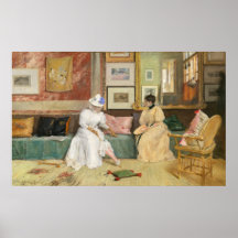 Een vriendelijke oproep - William Chase Fine Art P