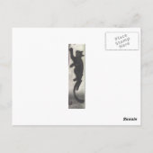 Een vriendschappelijke concurentiekaarten briefkaart (Achterkant)