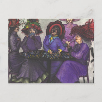 Een vriendschappelijke concurentiekaarten briefkaart