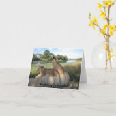 Een vriendschappelijke Kaart (Gele Bloem)