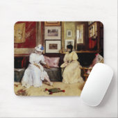 Een vriendschappelijke oproep muismat (Met muis)