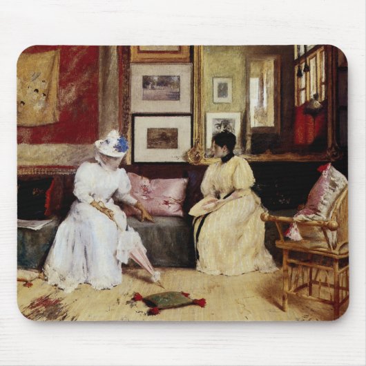 Een vriendschappelijke oproep muismat (Voorkant)