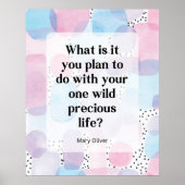 Eén vrij kostbaar leven poster (Voorkant)