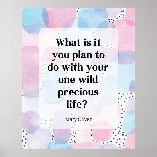 Eén vrij kostbaar leven poster (Voorkant)