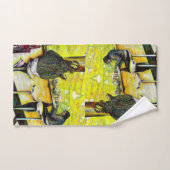 Een vrije dag van gekte bad handdoek (Handdoek)