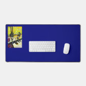 Een vrije dag van gekte bureaumat (Keyboard & Muis)