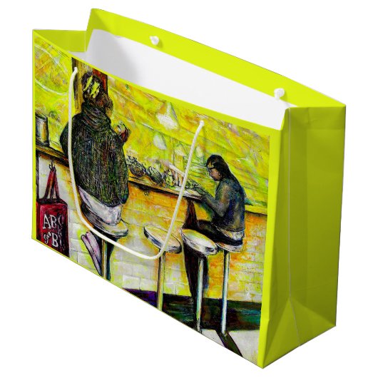 Een vrije dag van gekte groot cadeauzakje (Voorkant Gekanteld)