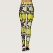 Een vrije dag van gekte leggings (Achterkant)