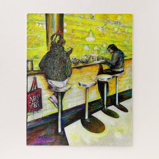 Een vrije dag van gekte legpuzzel (Verticaal)