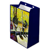 Een vrije dag van gekte medium cadeauzakje (Achterkant Gekanteld)