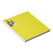 Een vrije dag van gekte notitieblok (Schuin)