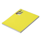 Een vrije dag van gekte notitieblok (Linkerzijde)