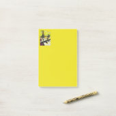 Een vrije dag van gekte post-it® notes (Op bureau)