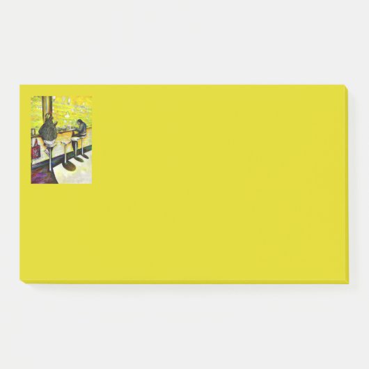 Een vrije dag van gekte post-it® notes (Voorkant)