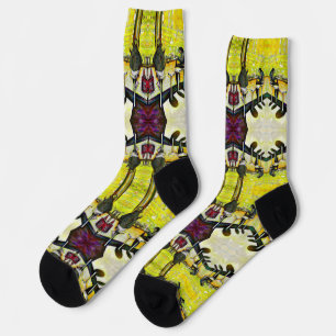 Een vrije dag van gekte sokken