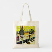 Een vrije dag van gekte tote bag (Achterkant)