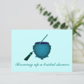 "Een Vrijgezellenfeest opdelen" — Bloem en keel Kaart (Staand voorkant)