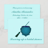 "Een Vrijgezellenfeest opdelen" — Bloem en keel Kaart (Voorkant / Achterkant)