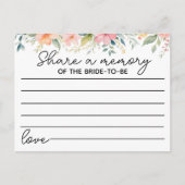 Een vrijgezellenfeest van een geheugengame delen briefkaart (Voorkant)