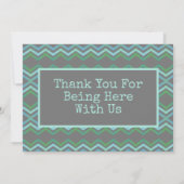 Een vrijwilliger bedankkaart (Achterkant)