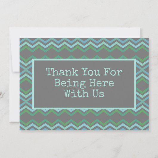 Een vrijwilliger bedankkaart (Achterkant)