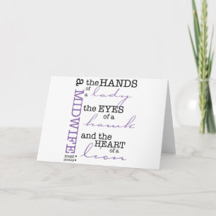 Een vroedvrouw moet beschikken over .... kaart