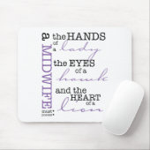 Een vroedvrouw moet beschikken over .... muismat (Met muis)