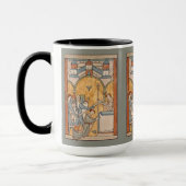 Een vroeg martelaarschap van St. Thomas Becket in  Mok (Links)