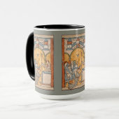 Een vroeg martelaarschap van St. Thomas Becket in  Mok (Voorkant links)