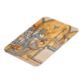 Een vroege martelaarschap van St. Thomas Becket in Magneet (Linkerzijde)