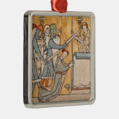 Een vroege martelaarschap van St. Thomas Becket in Metalen Ornament (Rechts)
