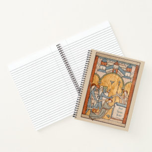 Een vroege martelaarschap van St. Thomas Becket in Notitieboek
