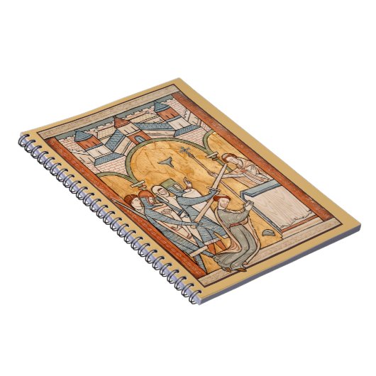 Een vroege martelaarschap van St. Thomas Becket in Notitieboek (Rechterzijde)