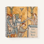 Een vroege martelaarschap van St. Thomas Becket in Notitieboek (Voorkant)