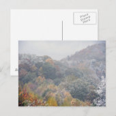 Een vroege sneeuw in de Herfst Briefkaart (Voorkant / Achterkant)