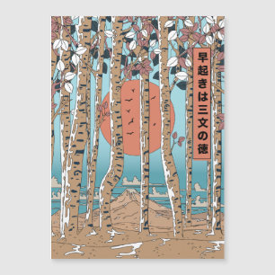 Een vroege stijger krijgt drie maten van geluk