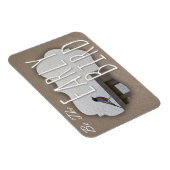 Een vroege vogelmotief zijn magneet (Rechterzijde)