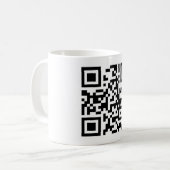een vrolijk 5/8 koffiemok (Voorkant links)