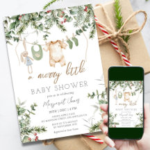 Een vrolijk beetje | Boho Winter Boy Baby shower