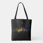 Een vrolijk geluid tote bag (Achterkant)