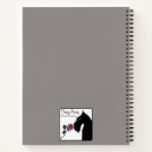 Een vrolijk glimlachen Notitieboek (Achterkant)