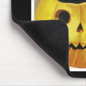 Een vrolijk Halloween kitten Muismat (Hoek)