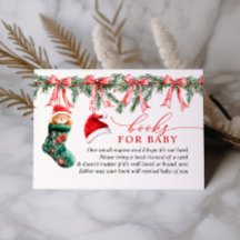 Een vrolijk kerstboek voor Baby Kaart