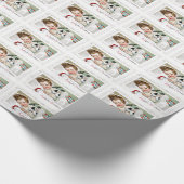 Een vrolijk kerstfeest cadeaupapier (Hoek)