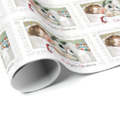 Een vrolijk kerstfeest cadeaupapier (Rol Hoek)