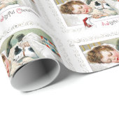 Een vrolijk kerstfeest cadeaupapier (Rol Hoek)