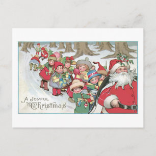 Een vrolijk kerstfeest feestdagenkaart