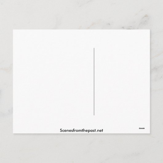 Een vrolijk kerstfeest feestdagenkaart (Achterkant)